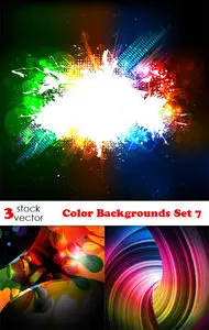 Vectors - Color Backgrounds Set 7