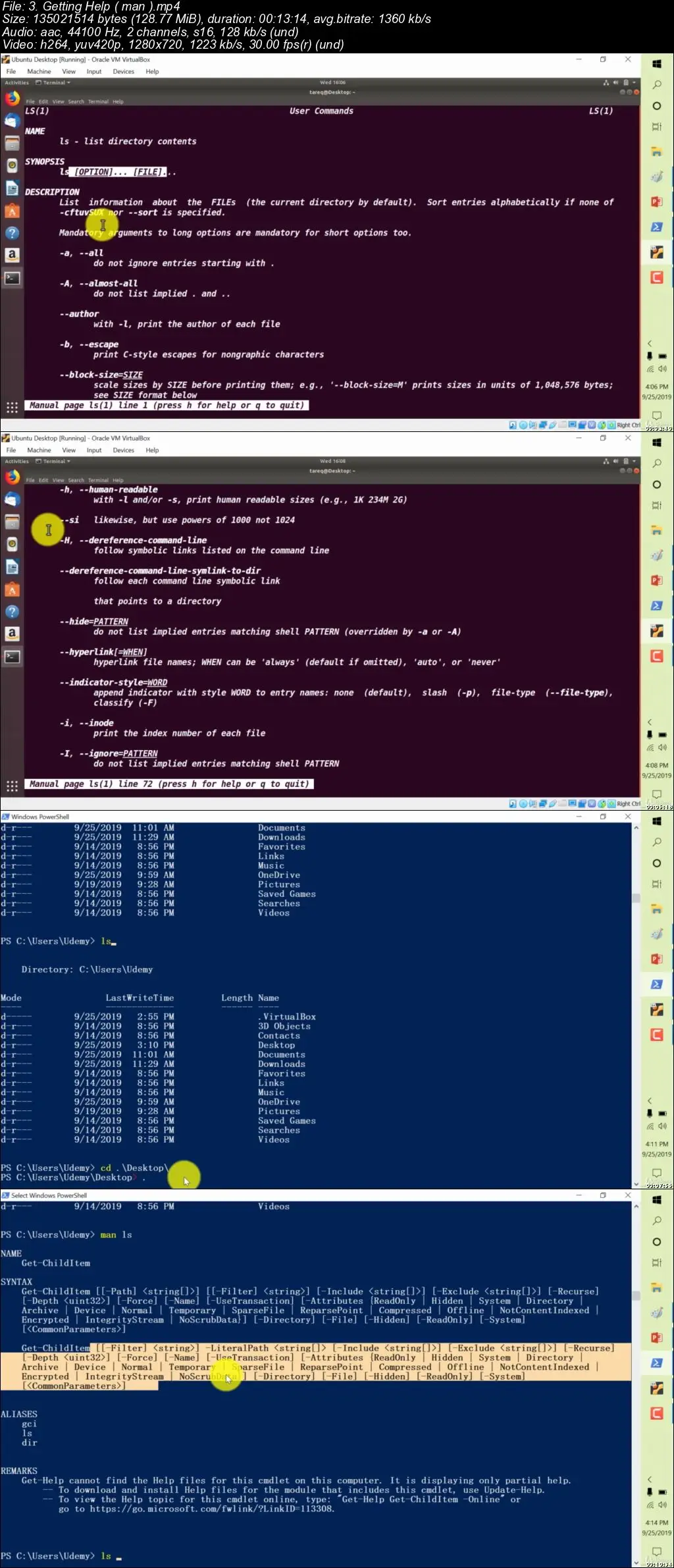 Linux and Windows commands
