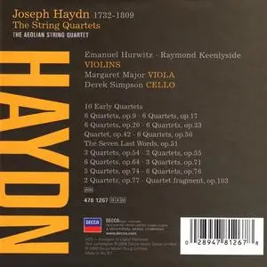 The Aeolian String Quartet - Joseph Haydn: The Complete String Quartets, Part 1 (2009)