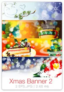 Vector Xmas Banner 2