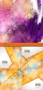 Abstract geometric with polygons background vector