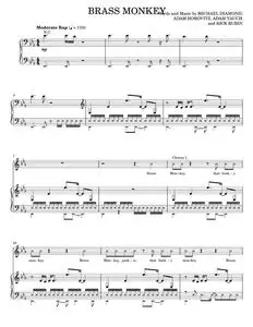 Brass monkey - Beastie Boys (Piano-Vocal-Guitar)