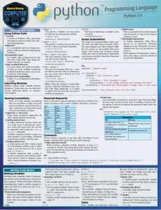 Python Programming Language (Quick Study Computer)