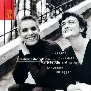 Valérie Aimard, Cédric Tiberghien - Vierne, Debussy, Chausson, Honegger (2002)