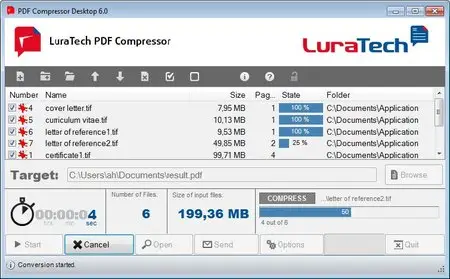 LuraTech PDF Compressor Desktop 6.2.0.4 Portable