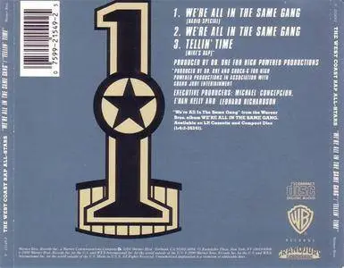 The West Coast Rap All-Stars - We're All In The Same Gang (US CD5) (1990) {Warner Bros.} **[RE-UP]**