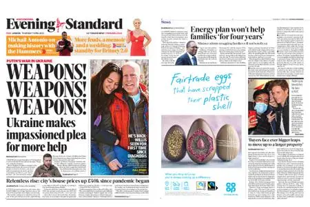 London Evening Standard – April 07, 2022