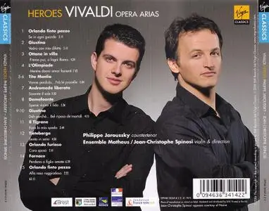 Philippe Jaroussky, Jean-Christophe Spinosi, Ensemble Matheus - Vivaldi: Heroes (2006)