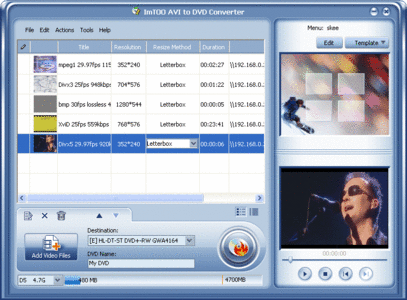 ImTOO AVI to DVD Converter v3.0.40.0123