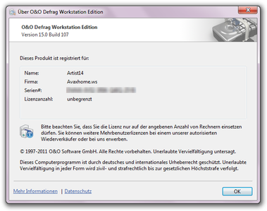 O&O Defrag Workstation v15.0.107 German (x86 / x64)