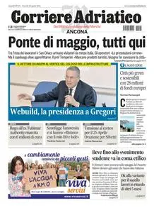 Corriere Adriatico Ancona - 26 Aprile 2024