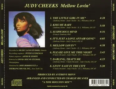 Judy Cheeks - Mellow Lovin' (1978) {2015 Salsoul}