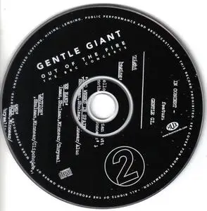 Gentle Giant - Out Of The Fire, The BBC Concerts (1973-1978) {2CD Set, Hux Records HUX008 rel 1998}