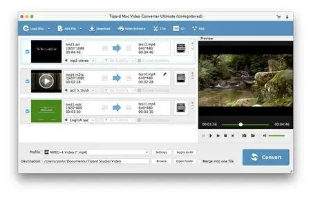 Tipard Mac Video Converter Ultimate 9.0.16 Multilingual