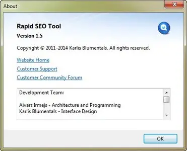 Blumentals Rapid SEO Tool 1.5.0.9