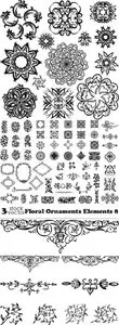 Vectors - Floral Ornaments Elements 8