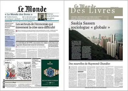 Le Monde 27 mars 2009