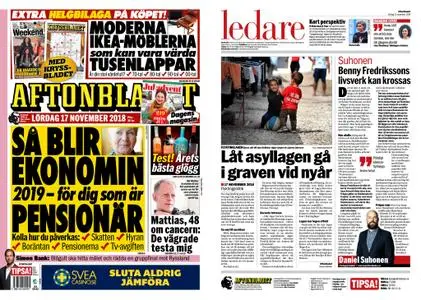 Aftonbladet – 17 november 2018