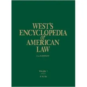 West's Encyclopedia of American Law (13 Volume Set) [Repost]