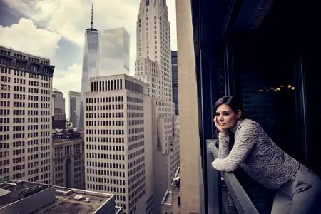 Katie Holmes by Randall Slavin for New York Moves November 2014