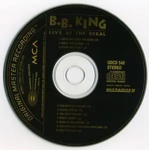 B.B.King - Live At The Regal (1965) [MFSL, UDCD 548] Repost