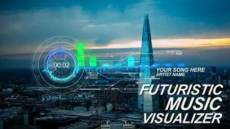 Futuristic Music Visual - Project for After Effects (VideoHive)