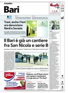 la Repubblica Bari – 20 aprile 2019