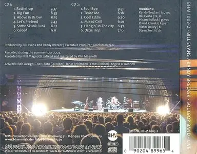 Bill Evans / Randy Brecker - Soul Bop Band Live (2004) [2CDs] {BHM Prod}