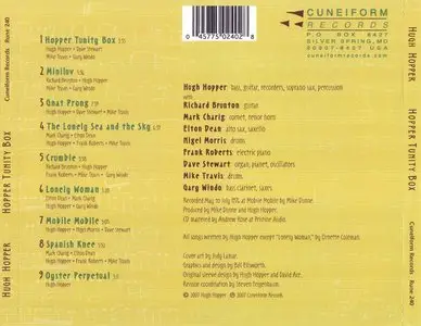 Hugh Hopper - Hopper Tunity Box (1976) [Reissue 2007]