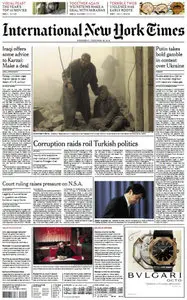 International New York Times Dezember 18 2013