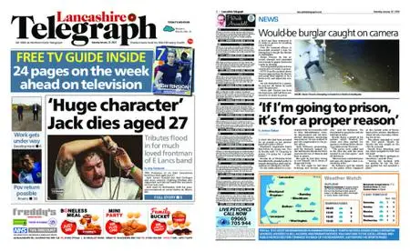 Lancashire Telegraph (Burnley, Pendle, Rossendale) – January 22, 2022