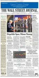 The Wall Street Journal  January 29 2016