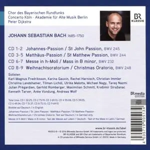 Peter Dijkstra, Chor des Bayerischen Rundfunks - Bach: Soli Deo Gloria [9CDs] (2016)