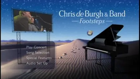 Chris De Burgh & Band - Footsteps DVD (2010)