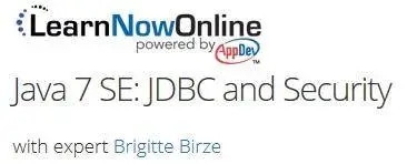 LearnNowOnline - Java 7 SE: JDBC and Security