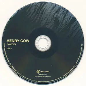 Henry Cow - Concerts (1976) [2015, Belle Antique Japan, BELLE-152409-10]