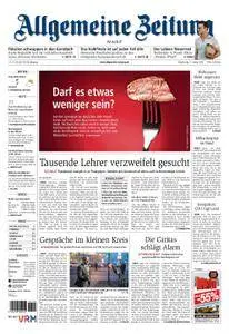 Allgemeine Zeitung Mainz - 11. Januar 2018