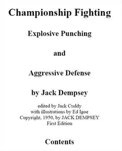 Championship Fighting by Jack Dempsey (1950)