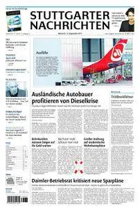 Stuttgarter Nachrichten Filder-Zeitung Leinfelden-Echterdingen/Filderstadt - 13. September 2017