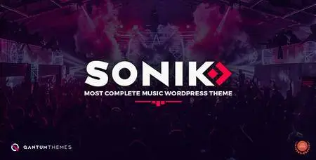 ThemeForest - SONIK v1.7.2 - Responsive Music Wordpress Theme - 16691545