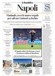 la Repubblica Napoli - 3 Settembre 2023