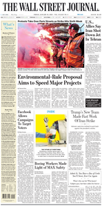 The Wall Street Journal – 10 January 2020