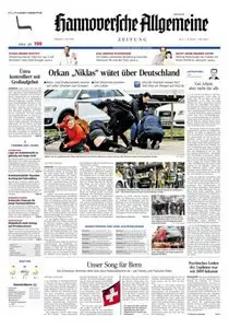 Hannoversche Allgemeine Zeitung - 01.04.2015