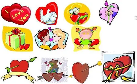 Valentine's Day Vector Clipart 