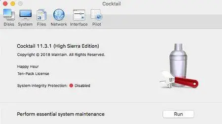 Cocktail High Sierra Edition 11.3.1 MacOSX