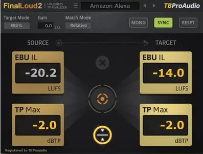 TBProAudio FinalLoud 2 v2.0.3 MacOSX