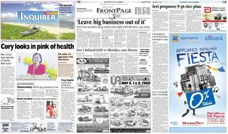 Philippine Daily Inquirer – May 04, 2008