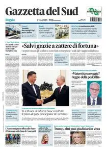 Gazzetta del Sud Reggio Calabria - 21 Marzo 2023