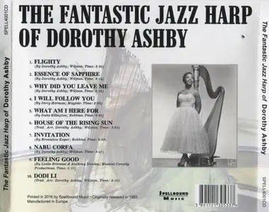 Dorothy Ashby - The Fantastic Jazz Harp Of Dorothy Ashby (1965) {Atlantic--Spellbound Music SPELL4001CD rel 2016}