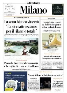 la Repubblica Milano - 22 Maggio 2021